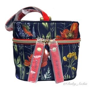 NWOT Estée Lauder Floral Cosmetic Bag